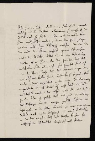 Nr. 11: Brief von Heinrich Ewald an August Dillmann, Göttingen, 22.9.1858