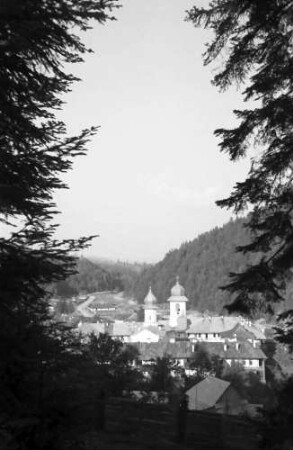 Agapia: Kloster Agapia Deal, Blick auf Kloster