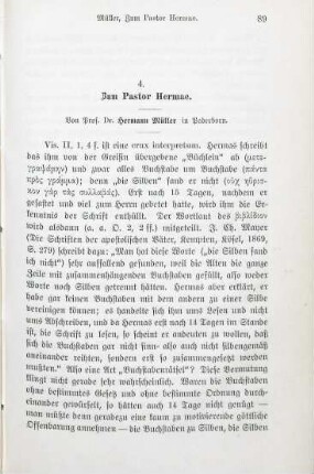 89-94 Zum Pastor Hermae