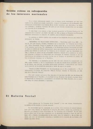 El Boletín Social
