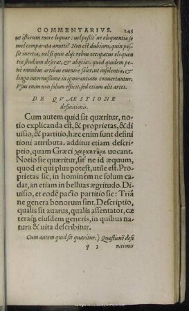 De Quaestione definitionis