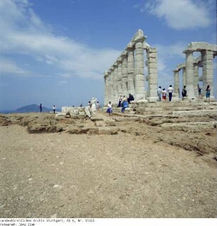 Griechenland: Poseidontempel Kap Sunion