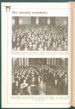 [Vista del festival organizado por la sociedad] Hijos Unidos del Ayuntamiento de Villanueva de Arosa