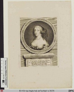 Bildnis Henriette Adelheid, Kurfürstin von Bayern, geb. Prinzessin von Savoyen