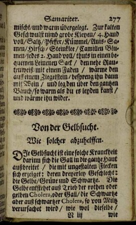 Von der Gelbsucht.
