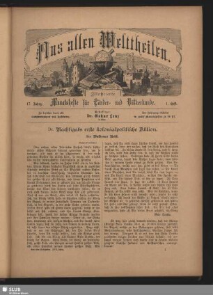 Nr. 1, Oktober 1885