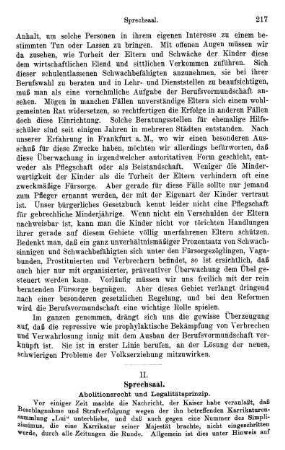 217-229, II. Sprechsaal