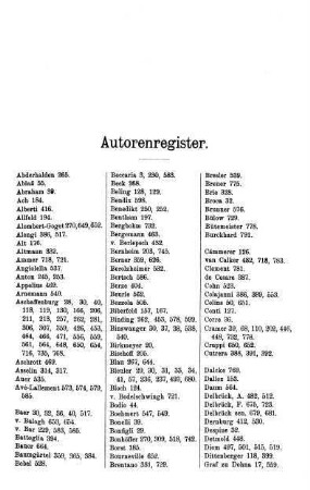 801-804, Autorenregister