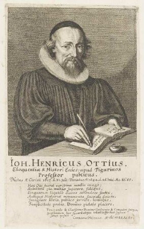 Bildnis des Ioh. Henricus Ottius