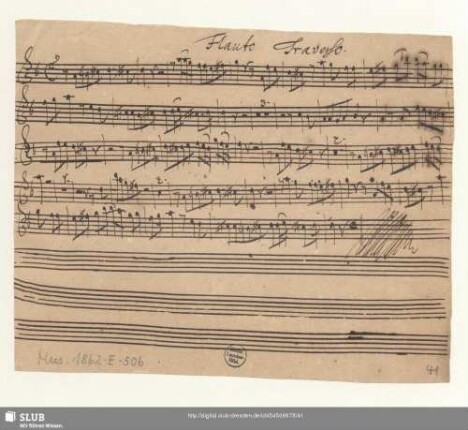 Flauto Traverso. [transp.]