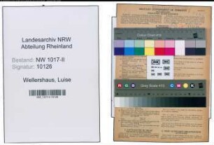 Entnazifizierung Luise Wellershaus , geb. 30.05.1903 ()