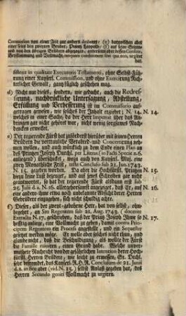 Abdruck und Anmerckungen über ein sogenanntes: Pro Memoria : Derjenige Rechts-Streit, so sich gegenwärtig bey einem hochpreißlichen Reichs-Hof-Rath, zwischen dem Regierenden Fürsten zu Löwenstein-Wertheim eines, und denen Printzen Brüdern Frantz-Christian-Joseph und Theodor andern Theils, ventiliret, ...