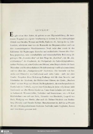 Glück Auf!