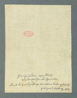 [Die Elemente], Gedichtzyklus, korrigierte Reinschrift, [nach
                              1838]