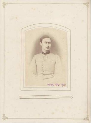 "Willy, Neipperg Dragoner" Prinz Wilhelm IV. von Nassau
