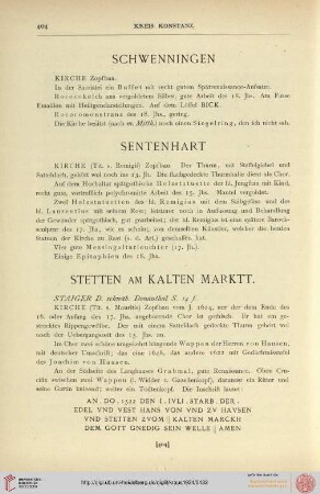 ⟦Schwenningen⟧