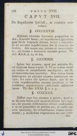 Capvt XVII.