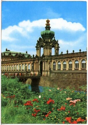 Dresden. Zwinger, Kronentor
