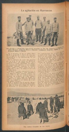 La agitación en Marruecos