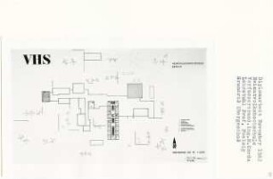 Heimvolkshochschule, Berlin-Dahlem (Diplomarbeit bei Peter Poelzig): Grundriss Obergeschoss 1:200