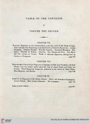 Table of the contents