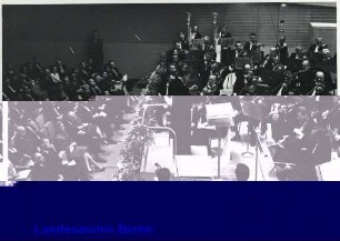 Berliner Festwochen 1961 vom 24.9. - 10.10.1961; Eröffnungskonzert der Berliner Philharmonischen Orechesters; Konzertsaal der Hochschule für Musik; Hardenbergstraße (Charlottenburg)