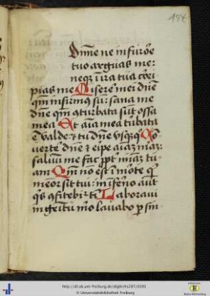 [194r - 203v] Die 7 Bußpsalmen.