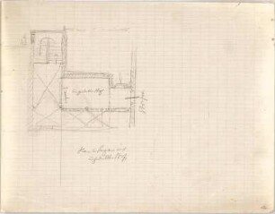 Hildebrand, Adolf von; Garmisch-Partenkirchen; Wohnhaus Riedberg für Hermann Levi - Grundriss