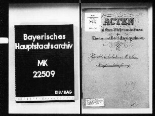 Handelshochschule in München. Kriegsinvalidenfürsorge.
