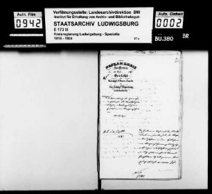 Heimatverhältnisse des angeblich aus Hildesheim stammenden Strafgefangenen Abraham David