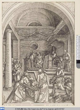 Der zwölfjährige Jesus im Tempel