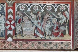Martyrien der heiligen Cäcilia und Lucia