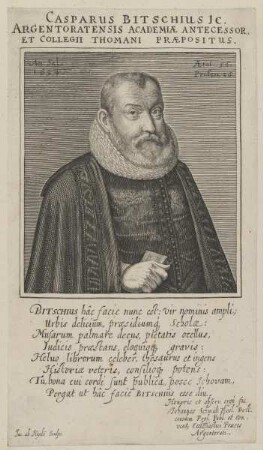 Bildnis des Casparus Bitschius
