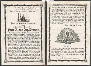Beckers, Peter Aloys Jos.