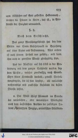 Fortsetzung des III. Hauptstücks.