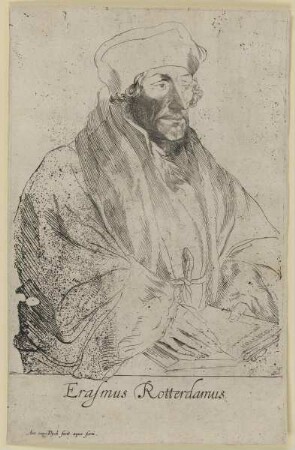 Bildnis des Erasmus Rotterdamus