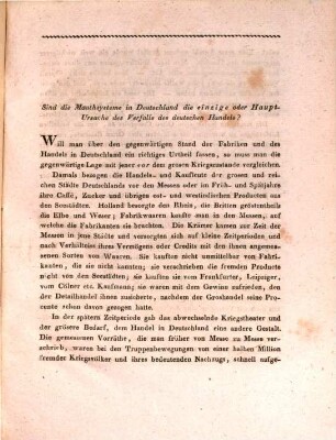 Beiträge zur Kenntniss und Beförderung des Handels und der Schiff-Fahrt. 2. 1819, H. 5