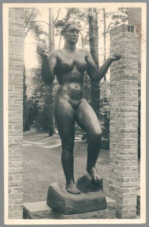Aufsteigende Frau, 1935, Bronze