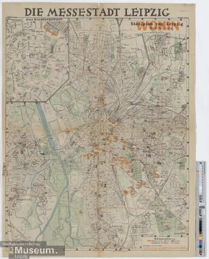 Die Messestadt Leipzig