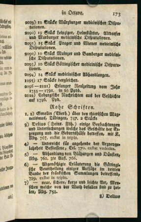 173-178, Hohe Schirften.