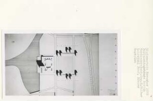 Parlamentsgebäude, Berlin-Tiergarten (Diplomarbeit bei Willy Kreuer): Lageplan 1:1000