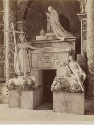 Antonio Canova: Grabmal Papst Clemens XIII, Petersdom, Rom