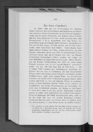 Der Salon d'Apollon.