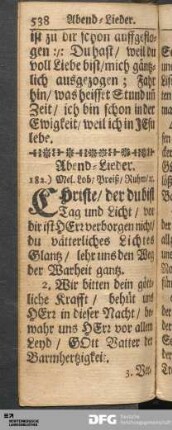 Abend-Lieder.