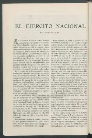 El Ejército Nacional
