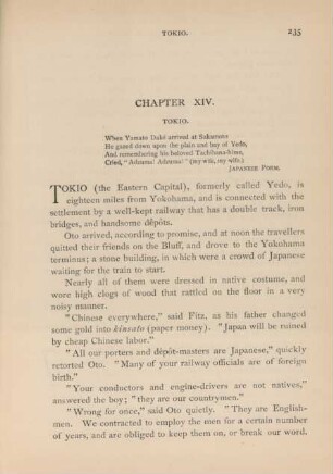 Chapter XIV. Tokio