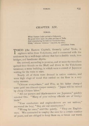 Chapter XIV. Tokio