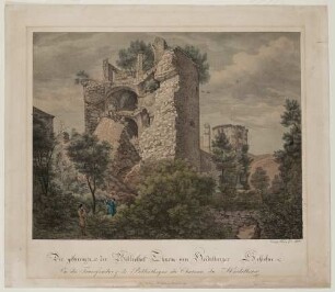 Heidelberger Schloss, der Gesprengte Turm