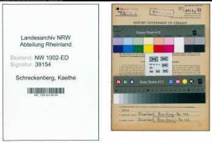Entnazifizierung Kaethe Schreckenberg, geb. 08.12.1894 (Lehrerin)