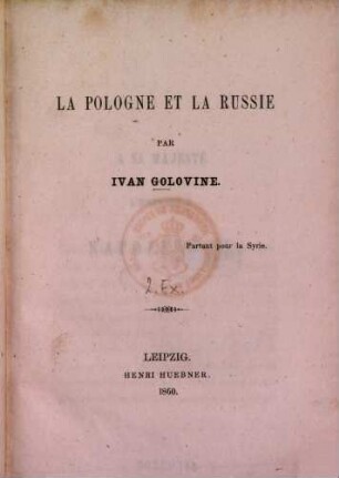 La Pologne et la Russie